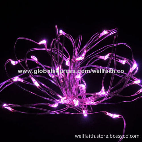 LED String Lights with 0.04W Power, 220V Voltage, 10m, 100 Pieces of LEDs